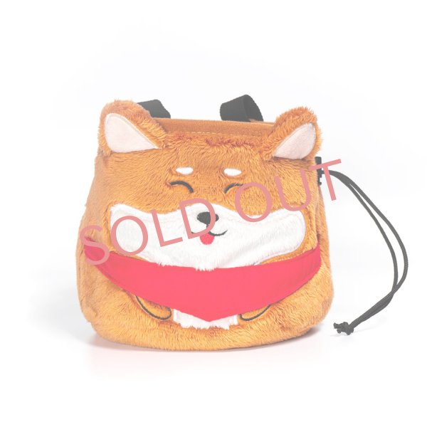 画像1: YY Vertical Shiba Dog Chalk Bag ワイワイバーチカル 柴犬 チョークバッグ (1)