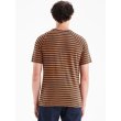 画像10: MOON Men’s Striped TTS Technical T-Shirt  ムーン ストライプ ボーダー テクニカル Tシャツ (10)