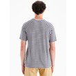 画像5: MOON Men’s Striped TTS Technical T-Shirt  ムーン ストライプ ボーダー テクニカル Tシャツ (5)