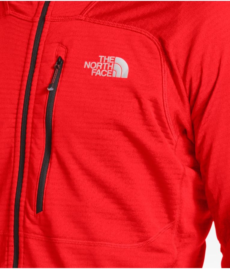 the north face summit series men's l2 proprius grid fleece hoodie